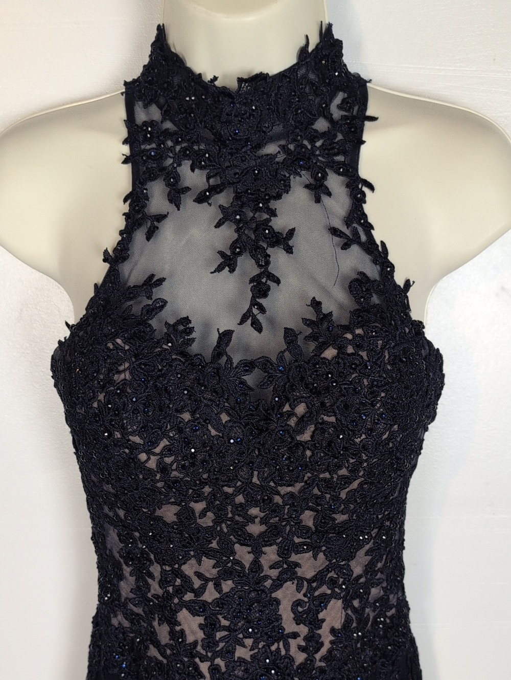 La Femme Beaded Evening Gown - Picture 2 of 10